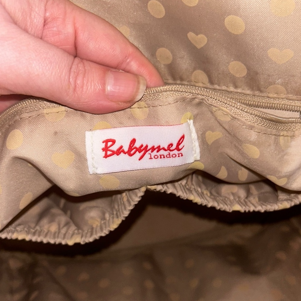 Babymel Robyn Convertible Baby Changing Backpack Tan - Picture 11 of 16